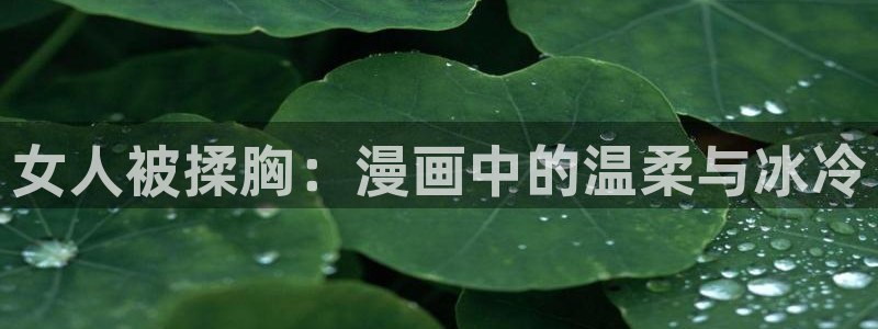 汗汗漫画隐藏入口在哪：女人被揉胸：漫画中的温柔与冰冷