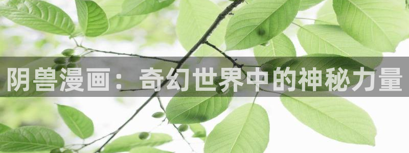 羞羞漫画歪歪汗汗汗漫画原神：阴兽漫画：奇幻世界中的神秘力量